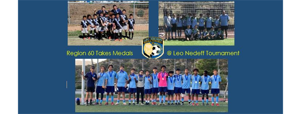 R60 Medalists @ 2022 Leo Nedeff Tournament
