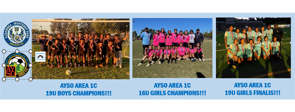 2023 AYSO AREA 1C: UPPER DIVISION TRIUMPHS!!!